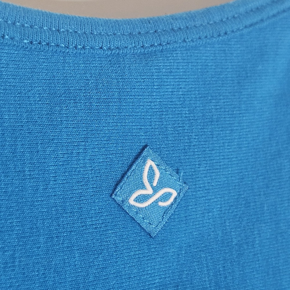 PrAna Dress Womens Medium Blue Sleeveless Athleisure Activewear Casual Sundress - Picture 11 of 14